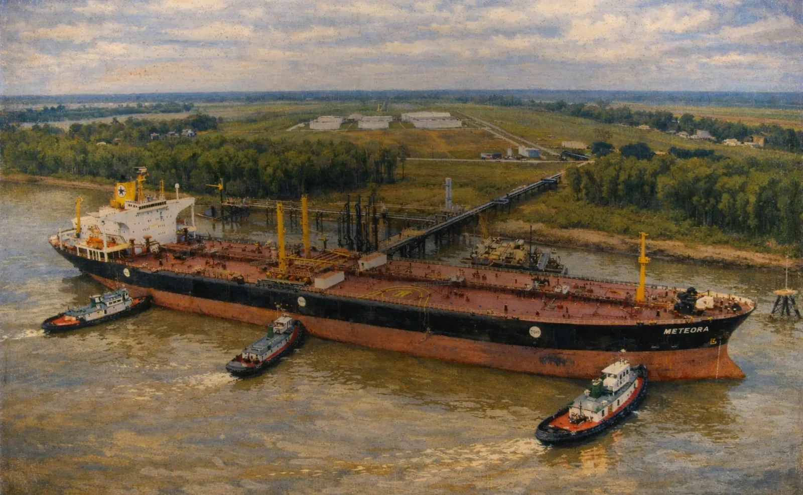 Meteora tanker at St. James